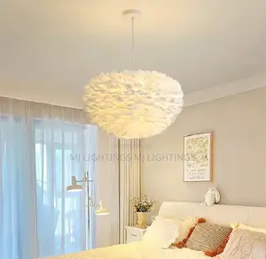 Nordic Feather Pendant Lamp Modern Living Room Ceiling Pendant