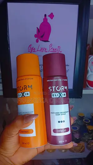 Body Sprays( Confetti & Storm Elixir)