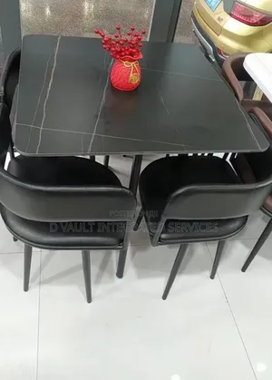 4 Seater Modern Marble Dining