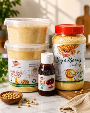 Natural Baby Pap + Soybeans Powder + Date Syrup | 6 Months+”
