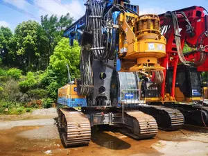 Foreign Used XCMG XR160ES Rotary Drilling Rig 2021