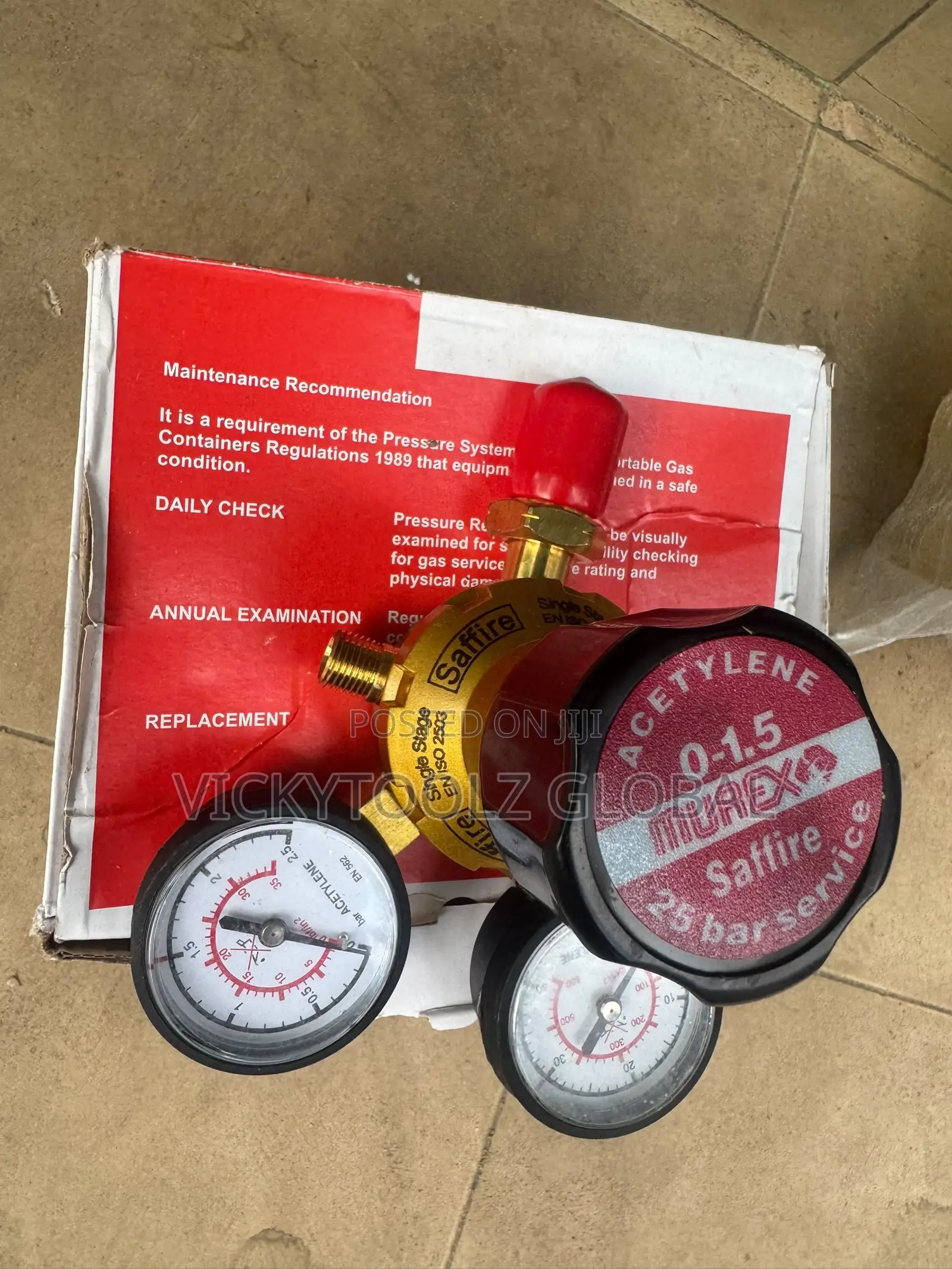Murex Acetylene Guage