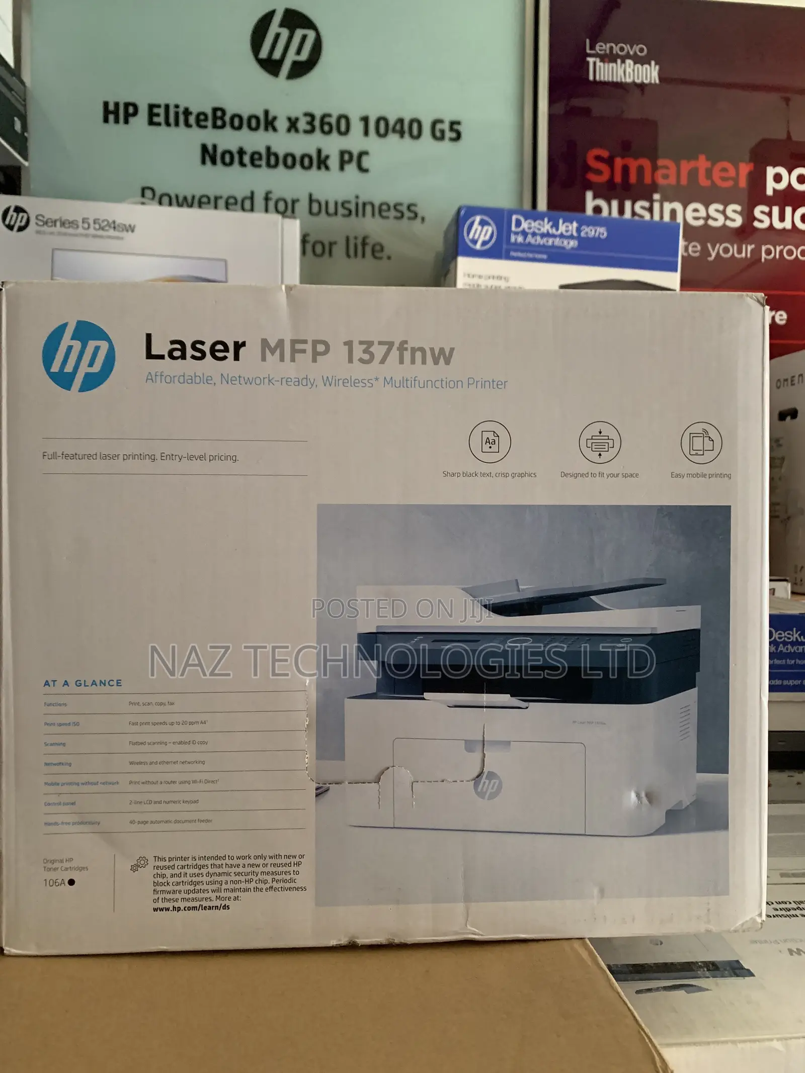 HP Laser MFP 137fnw
