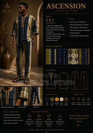 Astral Ascension Men Kaftan