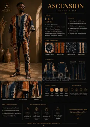 Astral Ascension Men Kaftan