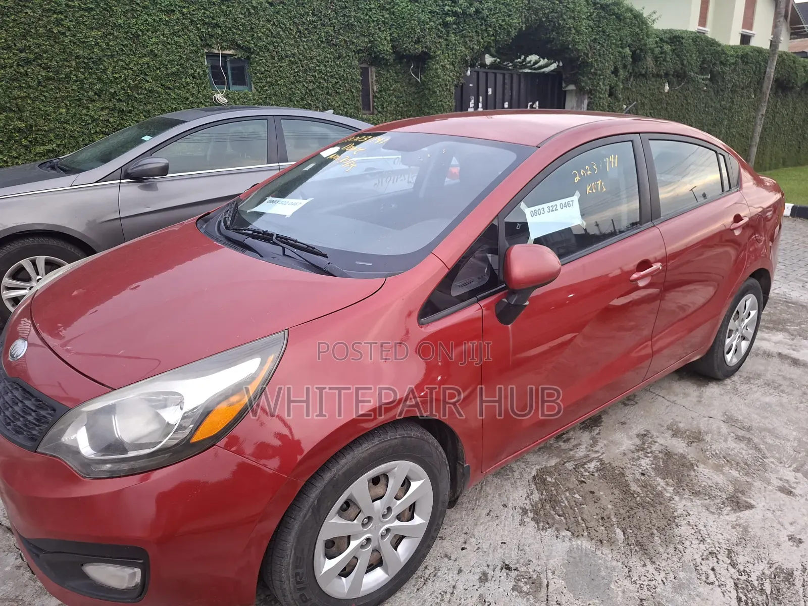 Kia Rio 2013 Red