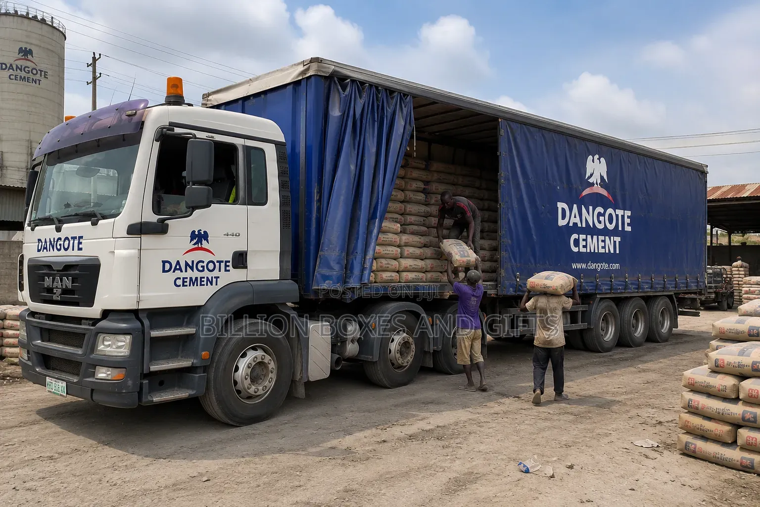 Cement Supply Full Trailer