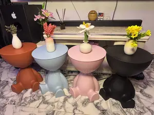 Unique Fancy Baby Side Stool Table
