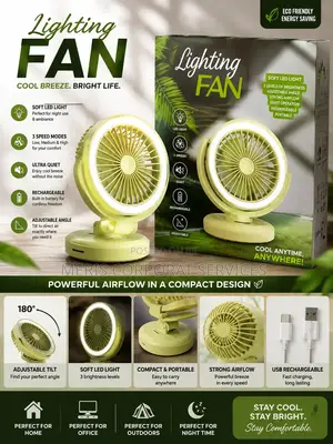 Rechargeable Fan