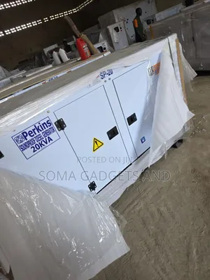 A Brand New 20kva Perkins Diesel Soundproof Generator 2years Wty
