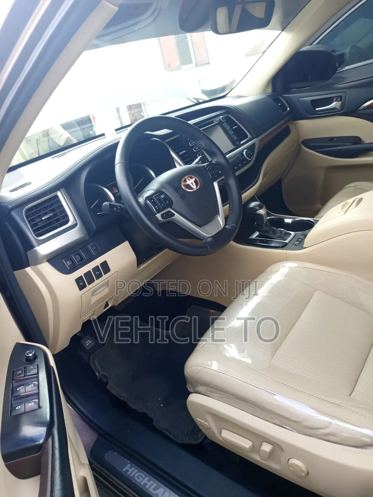 Toyota Highlander 2017 Brown