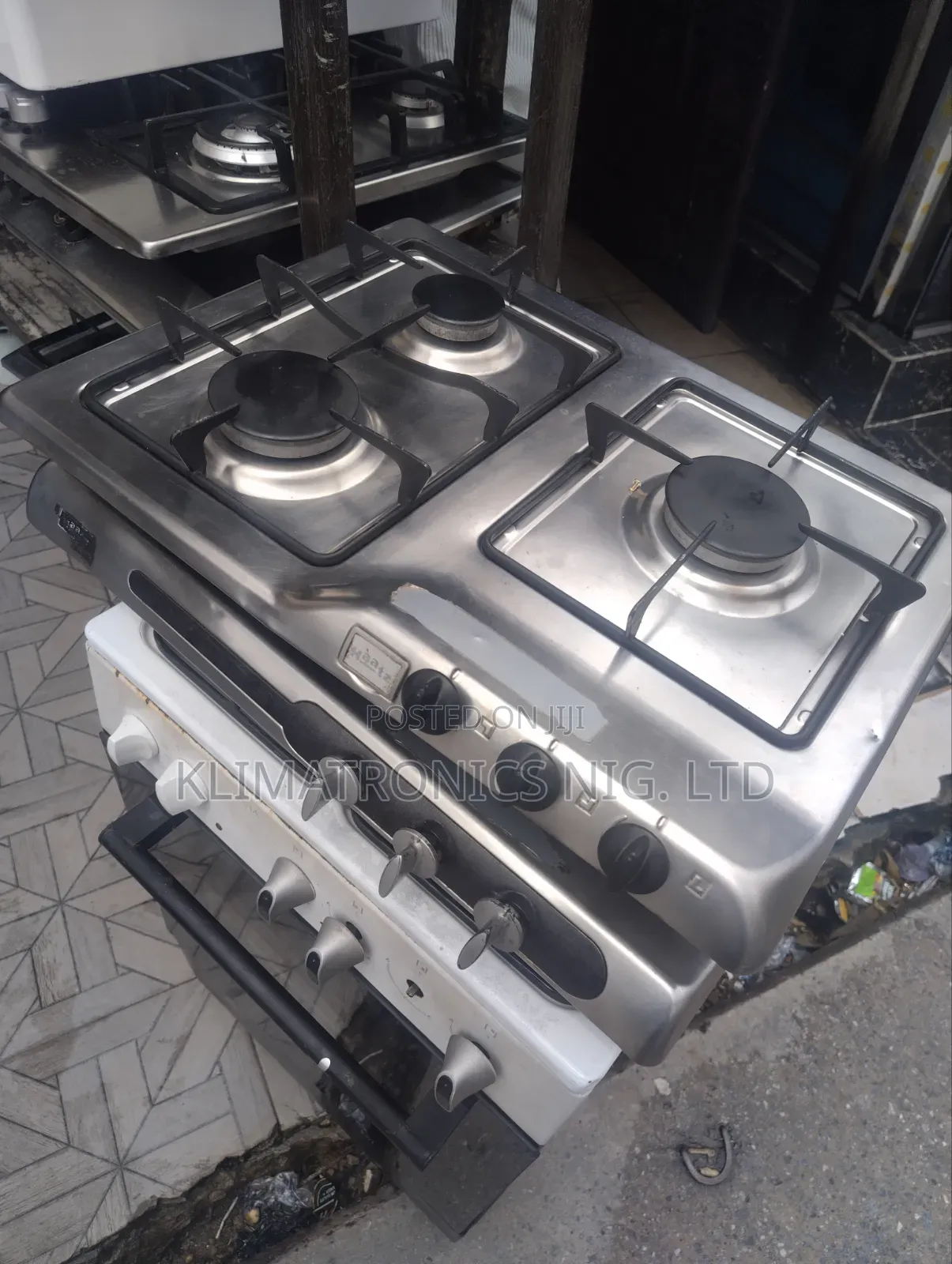 3-Burner Gas Cooker