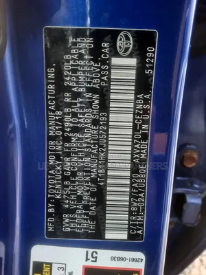 Toyota Camry LE FWD (2.5L 4cyl 8AM) 2018 Blue