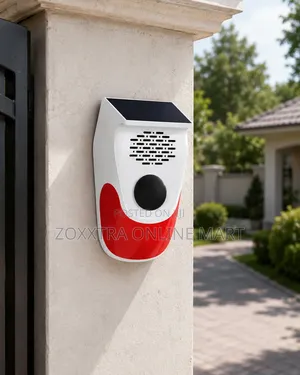 Solar Powered Outdoor Security Alarm
