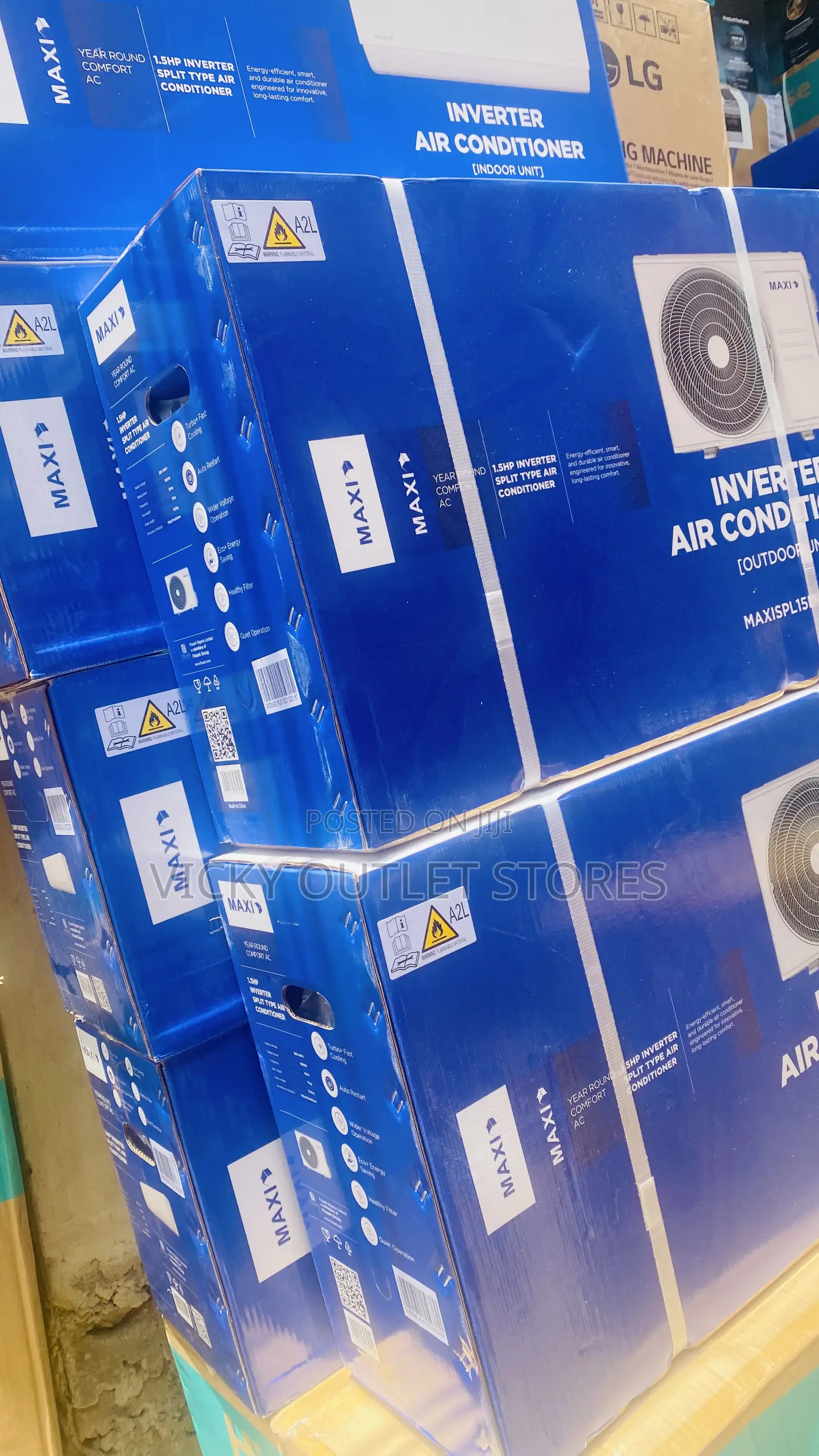 Maxi Air Conditioner 1.5hp Inverter