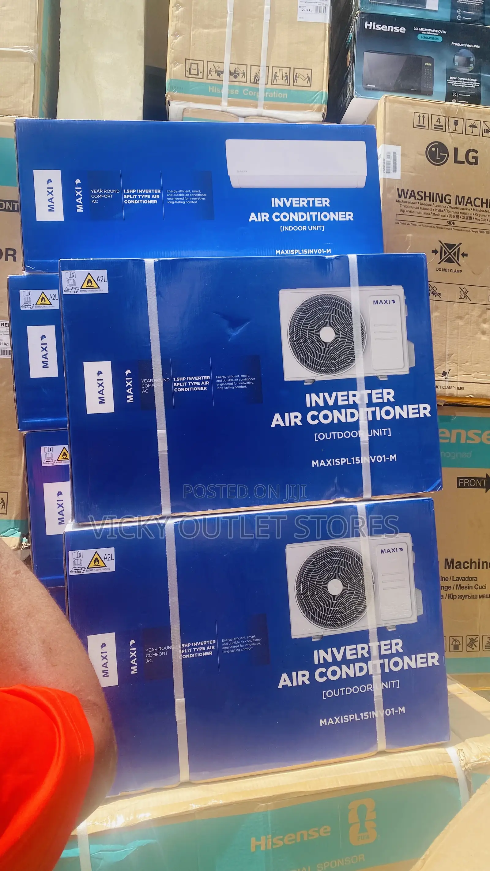 Maxi Air Conditioner 1.5hp Inverter