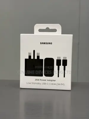 Samsung 25W Wall Charger Power Adapter With Cable, Super Fast Charging
