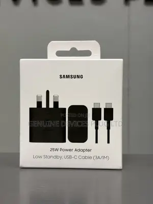 Samsung 25W Wall Charger Power Adapter With Cable, Super Fast Charging