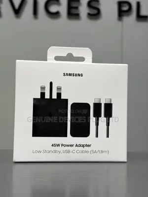 SAMSUNG 45W Super Fast Charging USB-C Wall Charger With Cable