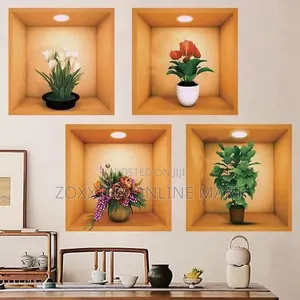 3d Flower Wall Deco Sticker