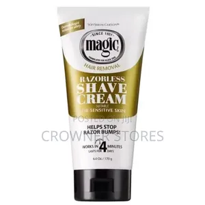 Magic Razorless Shave Cream Sensitive Skin Hair Removal 170g
