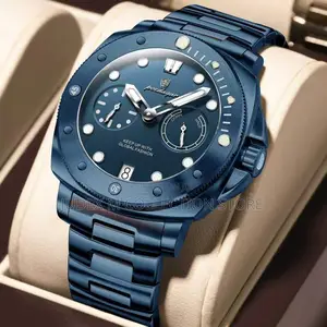 Poedagar Chain Chronograph Waterproof Watch