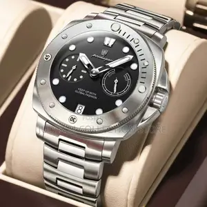Poedagar Chain Chronograph Waterproof Watch