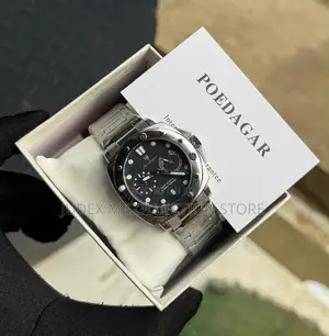 Poedagar Chain Chronograph Waterproof Watch