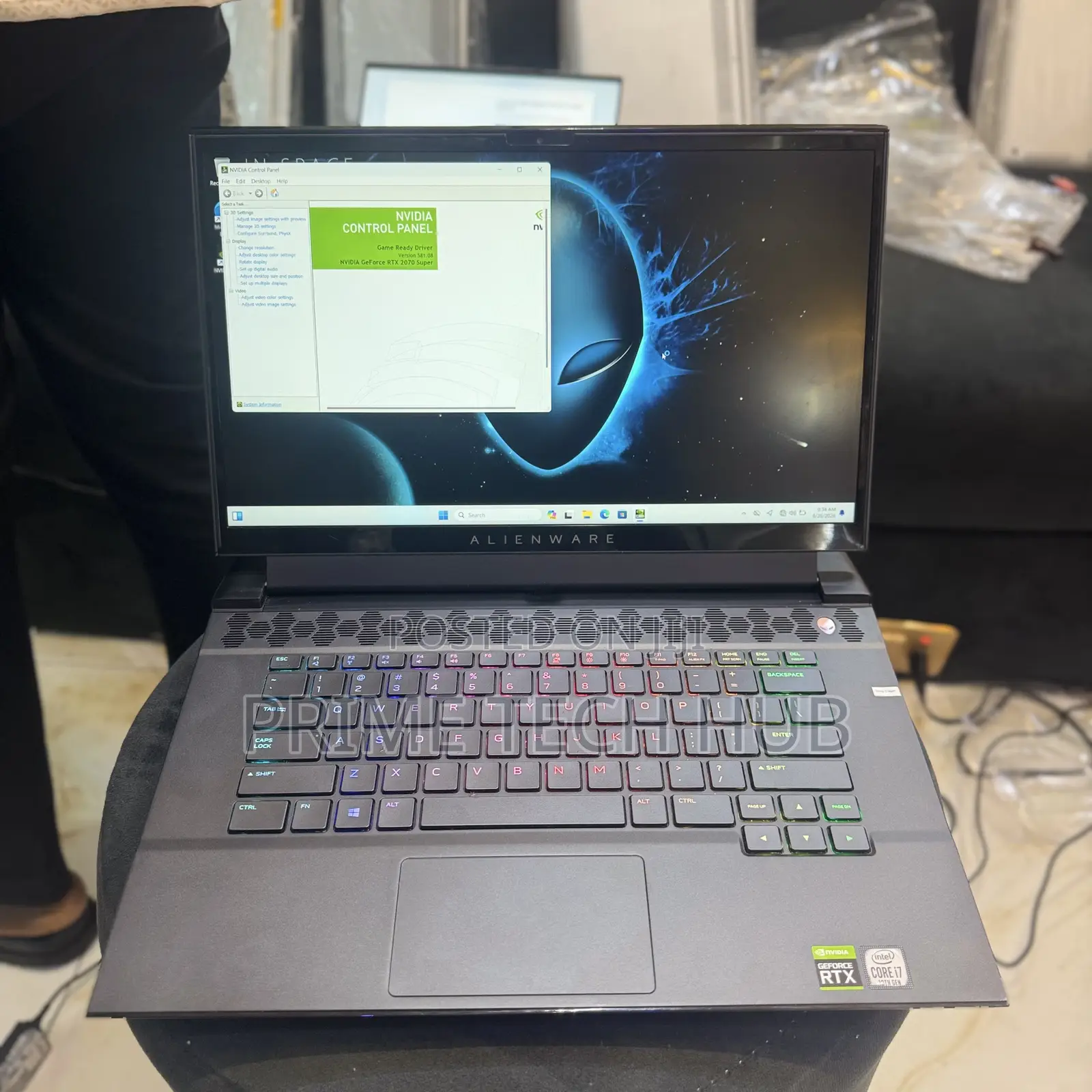 Laptop Alienware M15 r3 16GB Intel Core i7 SSD 512GB