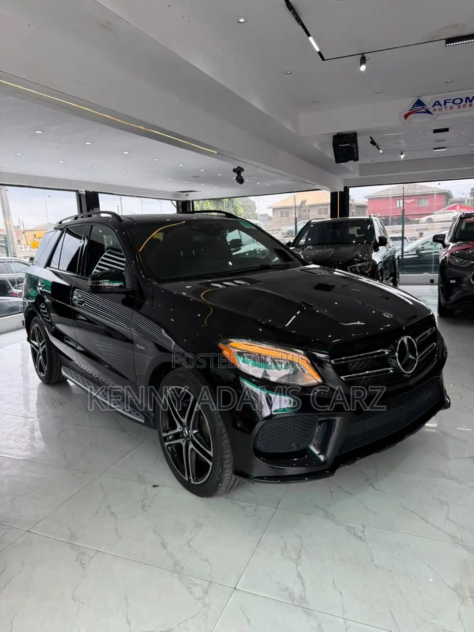 Mercedes-Benz GLE-Class AMG GLE 43 4MATIC 2017 Black