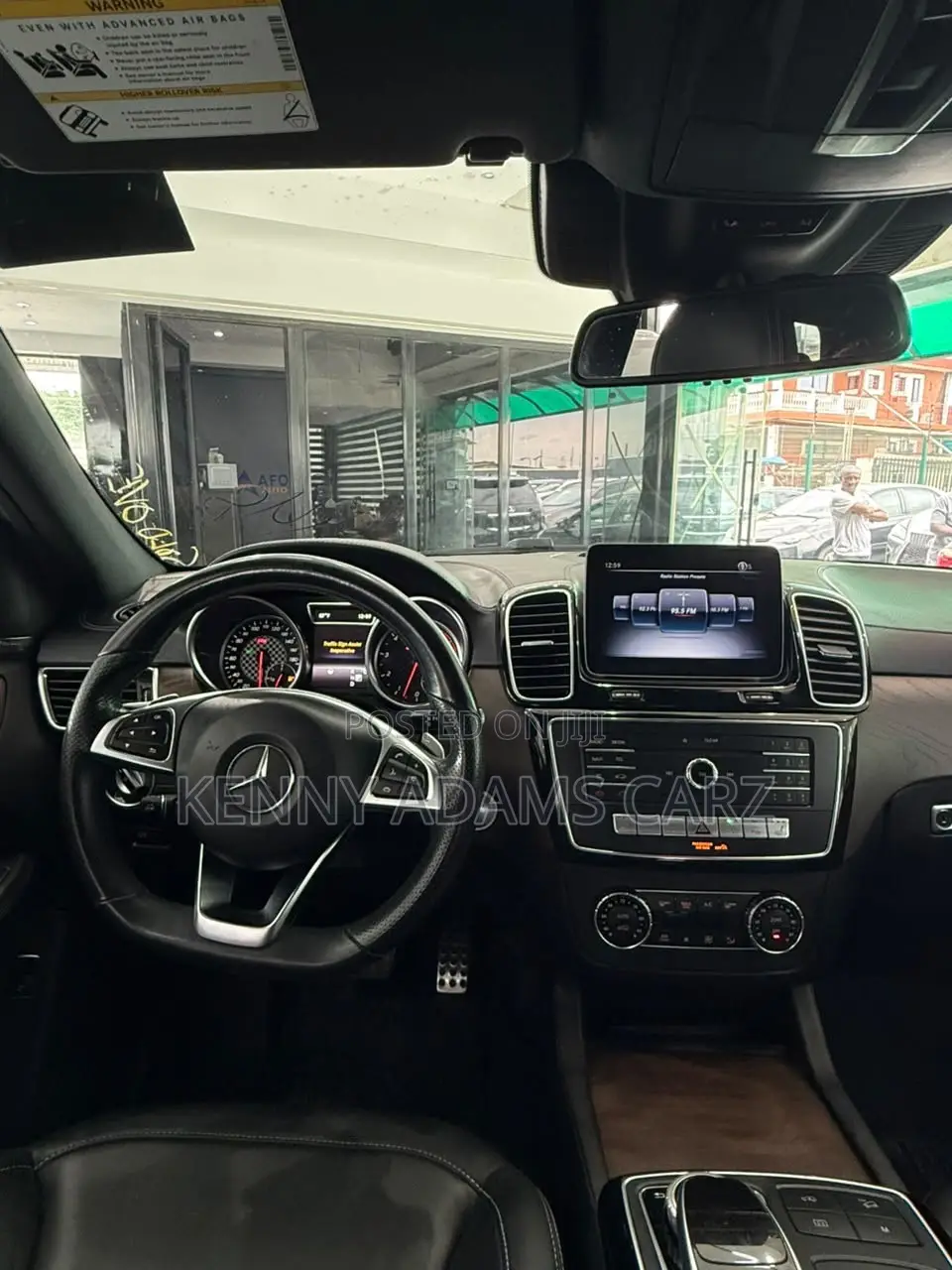 Mercedes-Benz GLE-Class AMG GLE 43 4MATIC 2017 Black