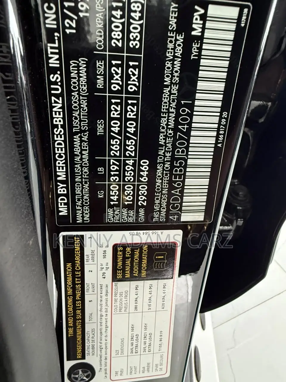 Mercedes-Benz GLE-Class AMG GLE 43 4MATIC 2017 Black
