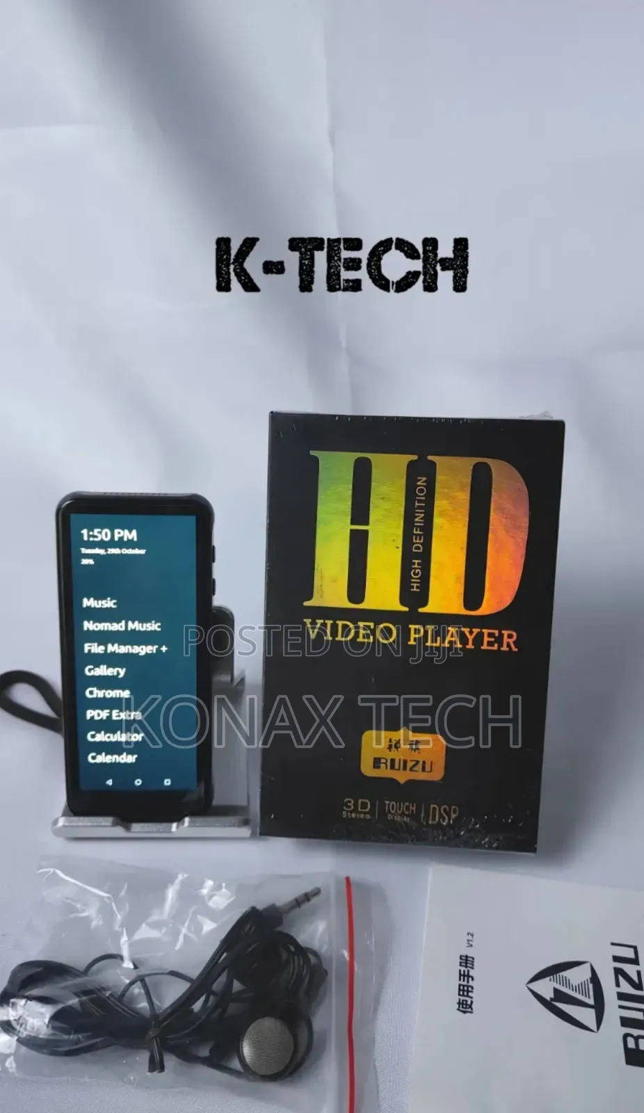 Ruizu Z80 Android Player