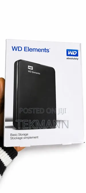 WD Elements External Hard Drive Enclosure Case – 2.5" USB 3.0