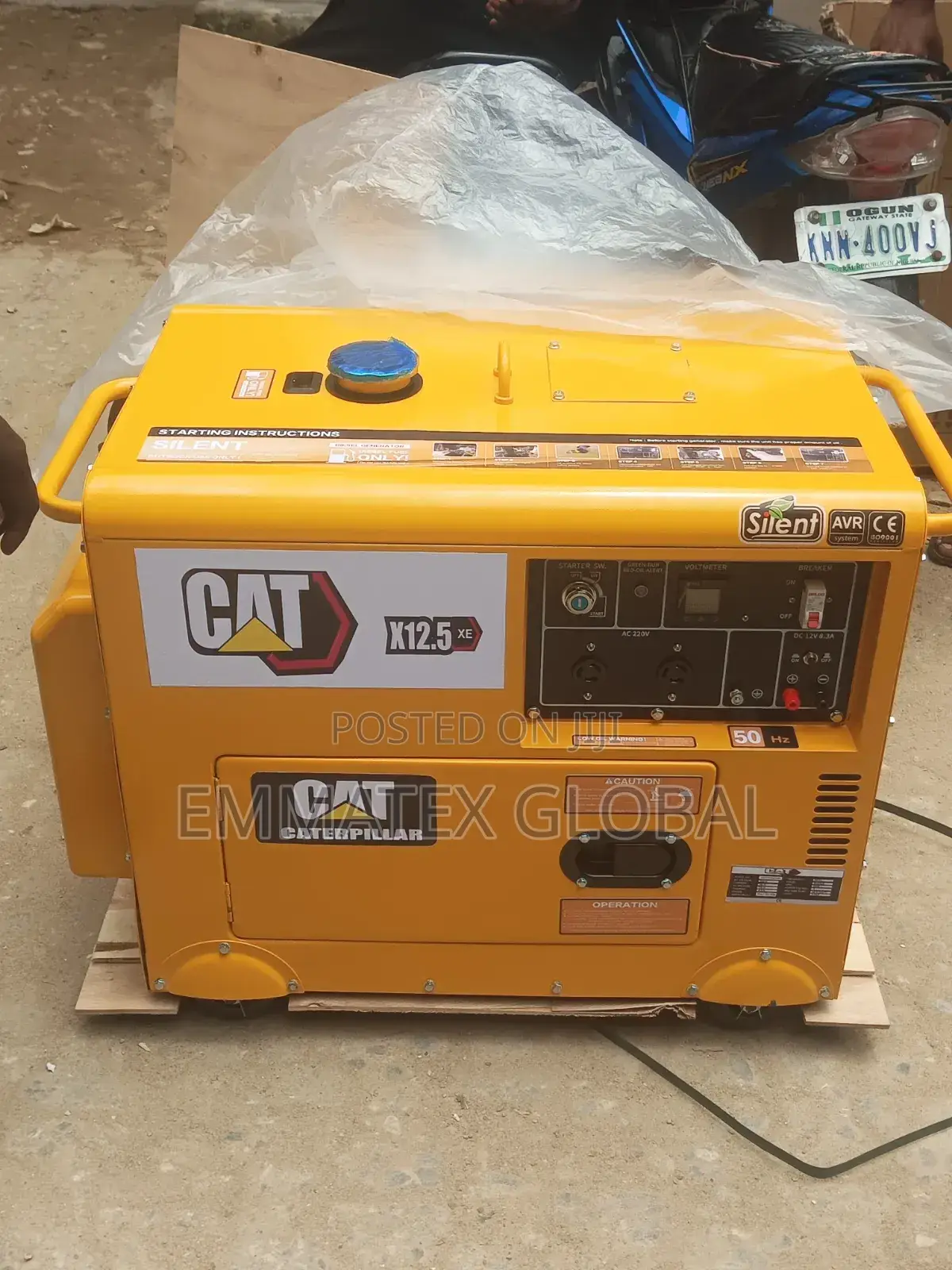 Sound Proof Cat Diesel Generator