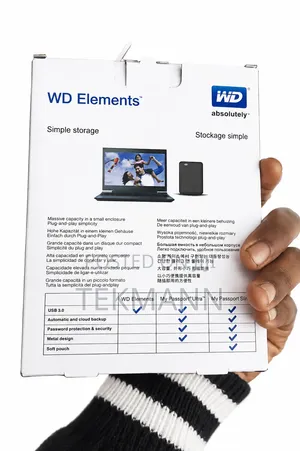WD Elements External Hard Drive Enclosure Case – 2.5" USB 3.0