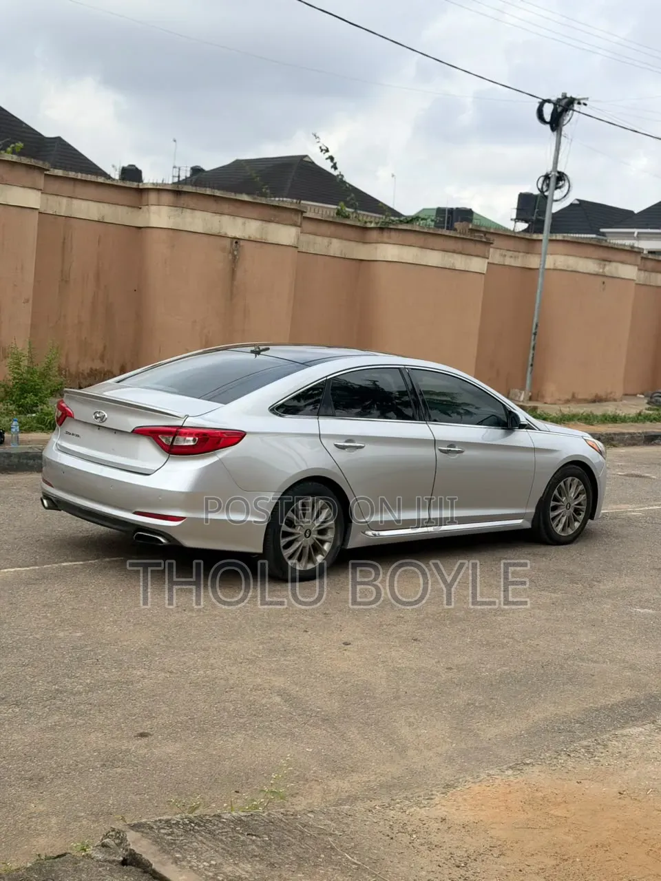 Hyundai Sonata 2015 Silver
