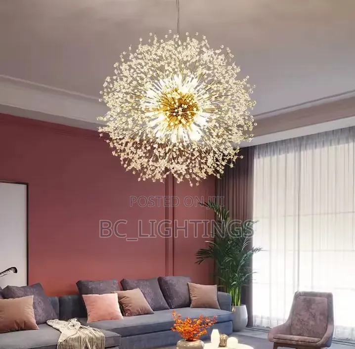 Modern Dandelion Lights Dining Room Bedroom Starry Fireball Light