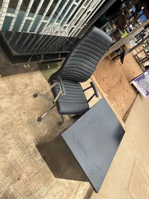 Executive Office Chair and Table