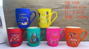Happy Birthday Mug (Minimum 6pcs)