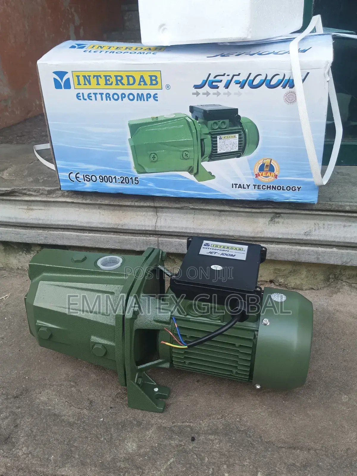 INTERDAB Water Pump Machine 1HP