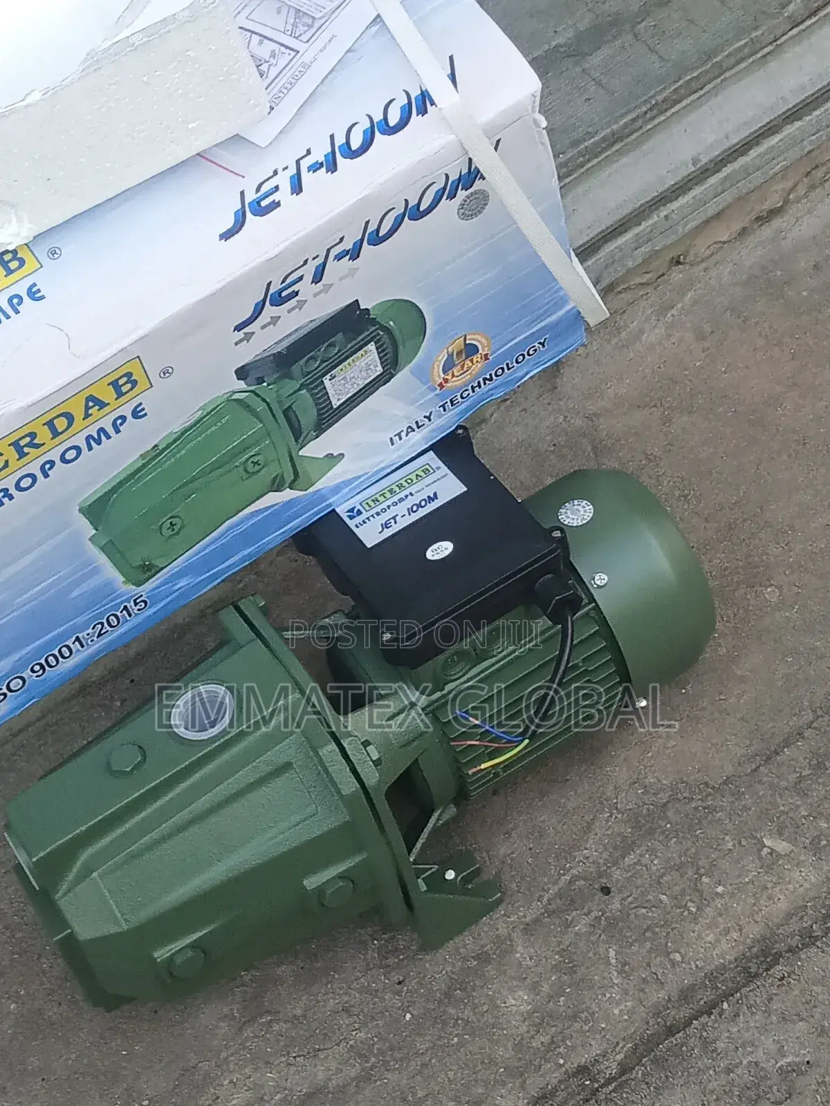 INTERDAB Water Pump Machine 1HP