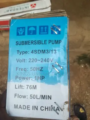 Strongdab Submersible Borehole Pump — Built for Reliable Water Supply!