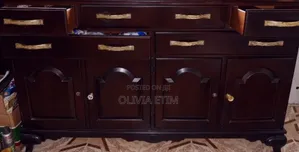 Solid Mahogany Wood Cabinet