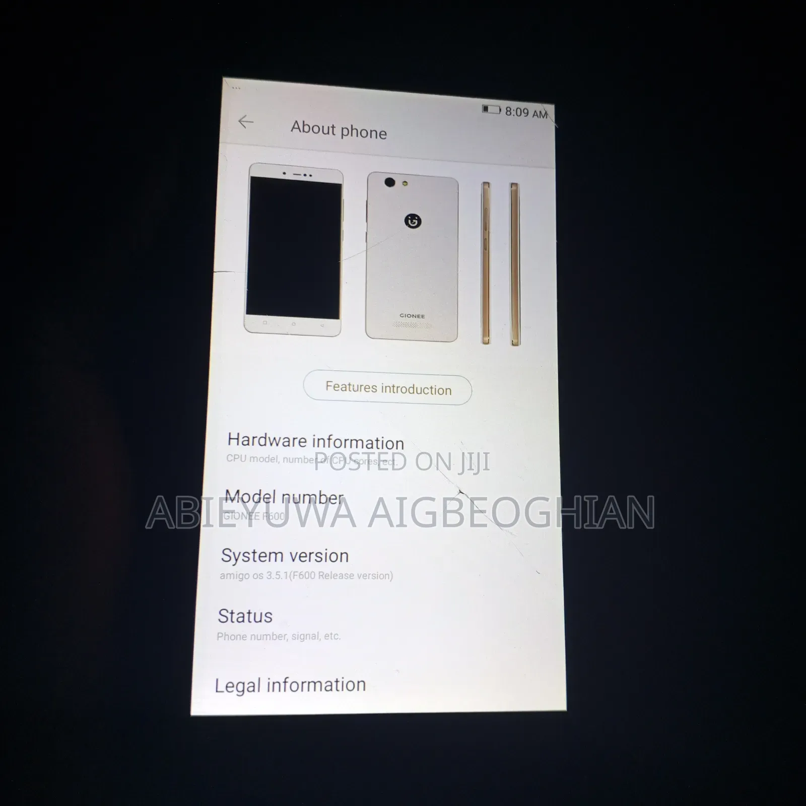 Gionee F6 32 GB White
