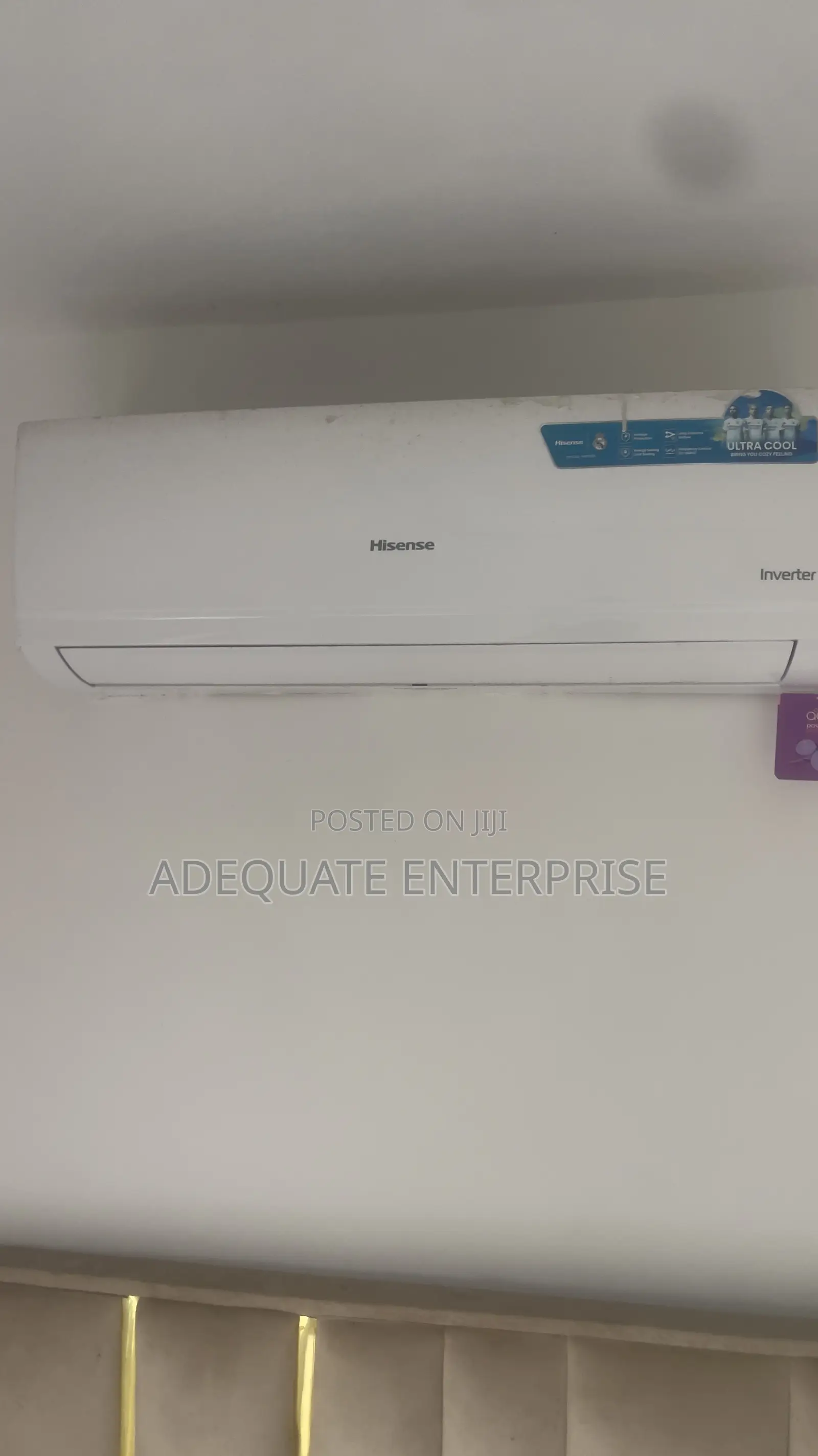 1.5 HP Inverter Hisense AC