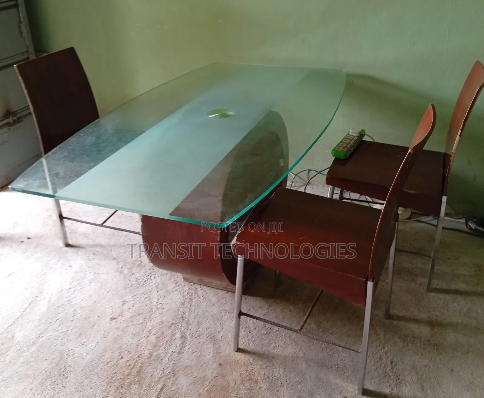 Glass Dinner/Office Table