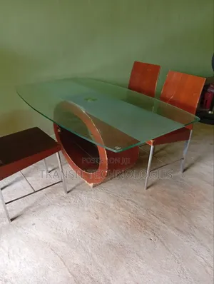Glass Dinner/Office Table