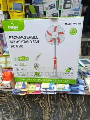Original IWIN Rechargeable 18 Inches Fan