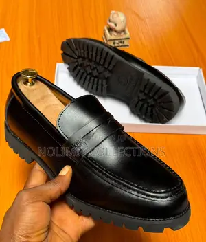 Timberland Men's Leather Penny Loafers With Lug Sole